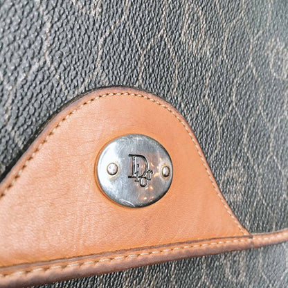 Christian Dior vintage monogram leather crossbody