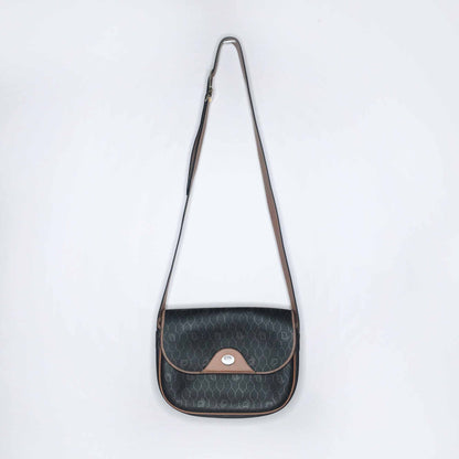 Christian Dior vintage monogram leather crossbody