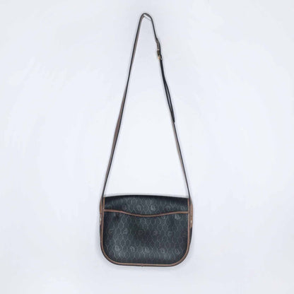 Christian Dior vintage monogram leather crossbody