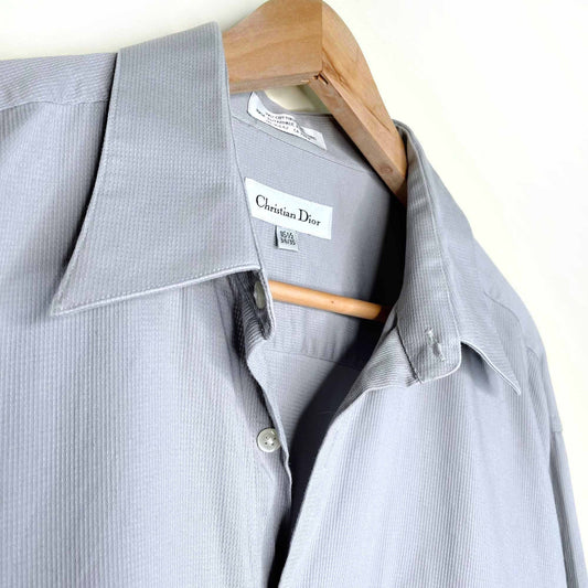 christian dior men's collared dress shirt - size 16.5