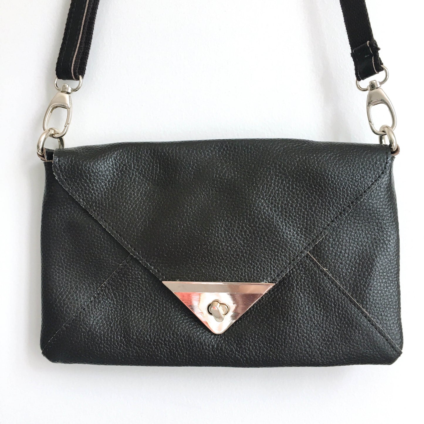 Dissona Italian leather envelope crossbody