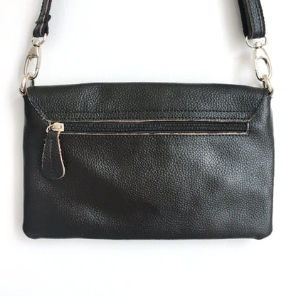 Dissona Italian leather envelope crossbody