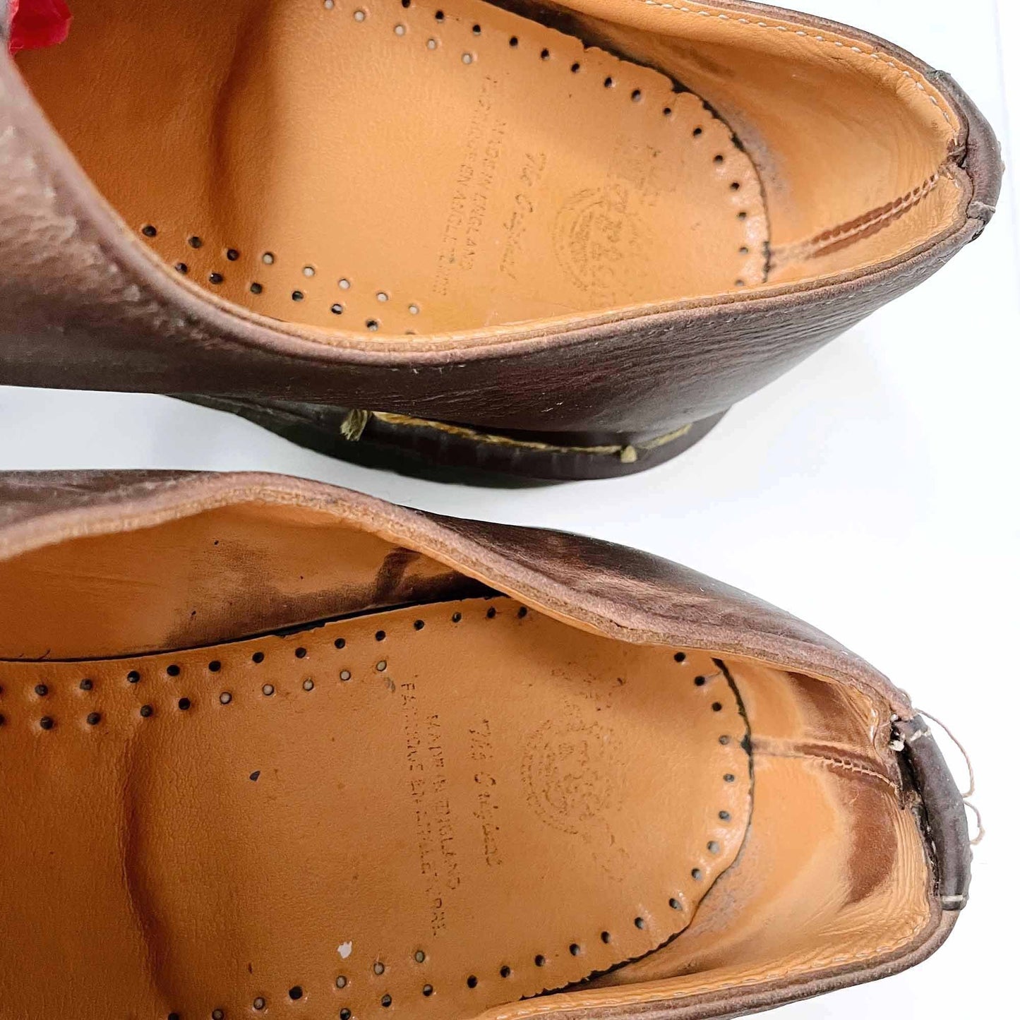 vintage 90's women's doc martens leather oxford shoes - size 10