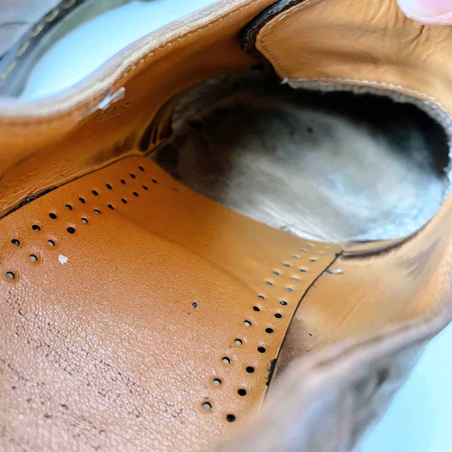 vintage 90's women's doc martens leather oxford shoes - size 10