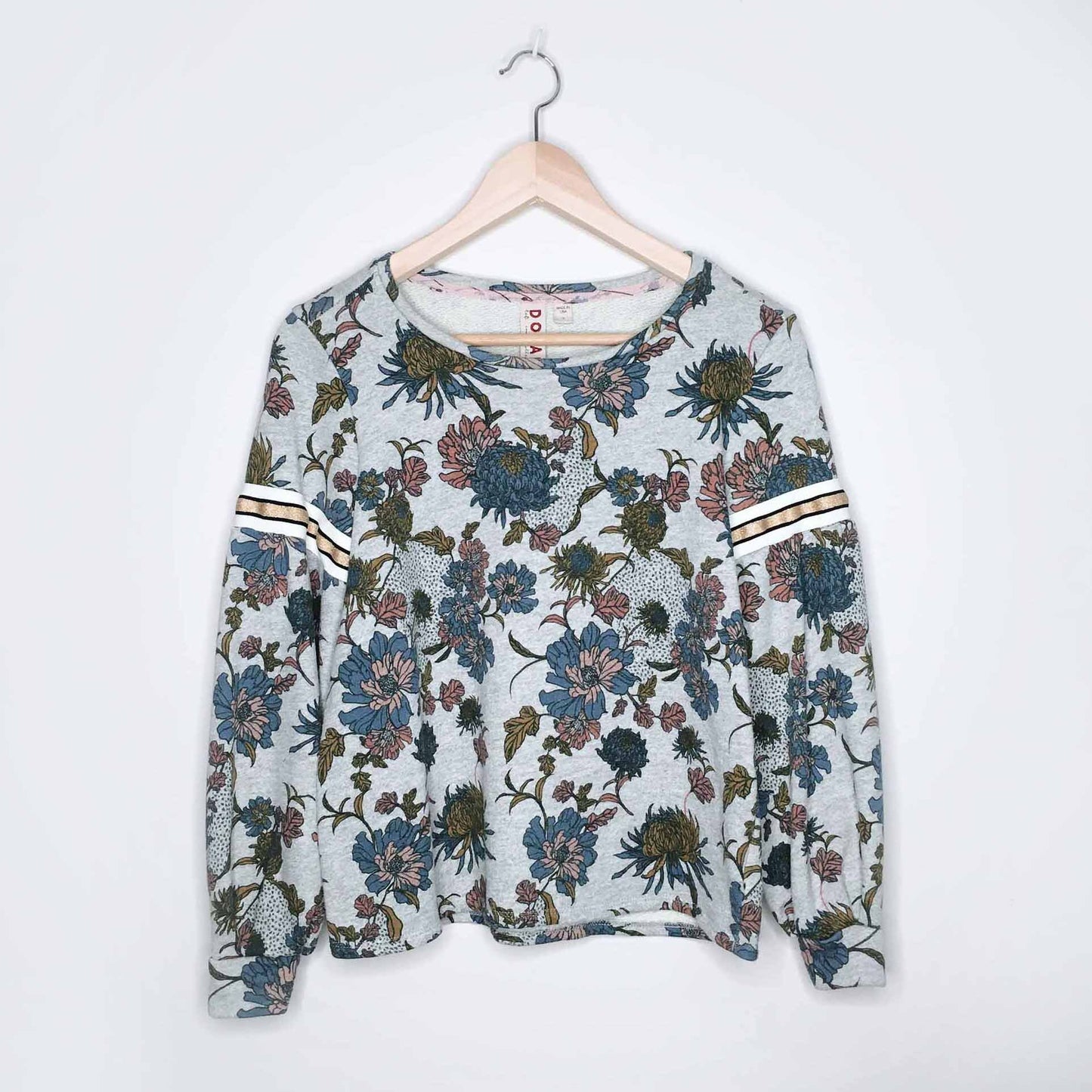 Dolan Tagwa floral banded sweatshirt - size Small