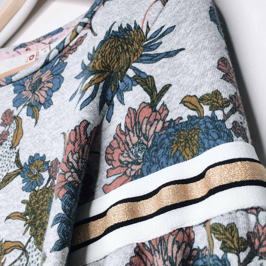 Dolan Tagwa floral banded sweatshirt - size Small