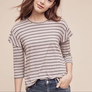 Dolan Left Coast Ruffle Binnie Shirt - size Small