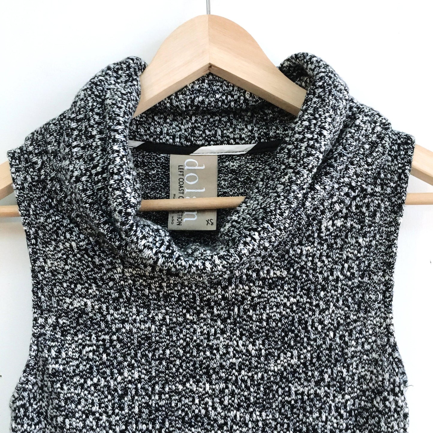 Dolan Left Coat Charente cowl neck sweater - size xs