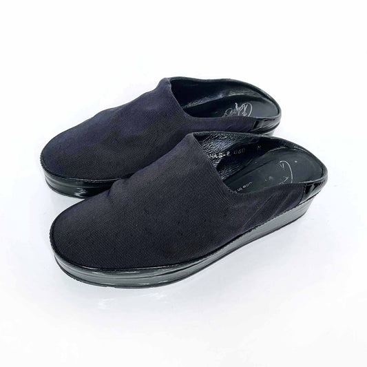 donald j pliner rexana slides slip on platform mules - size 8