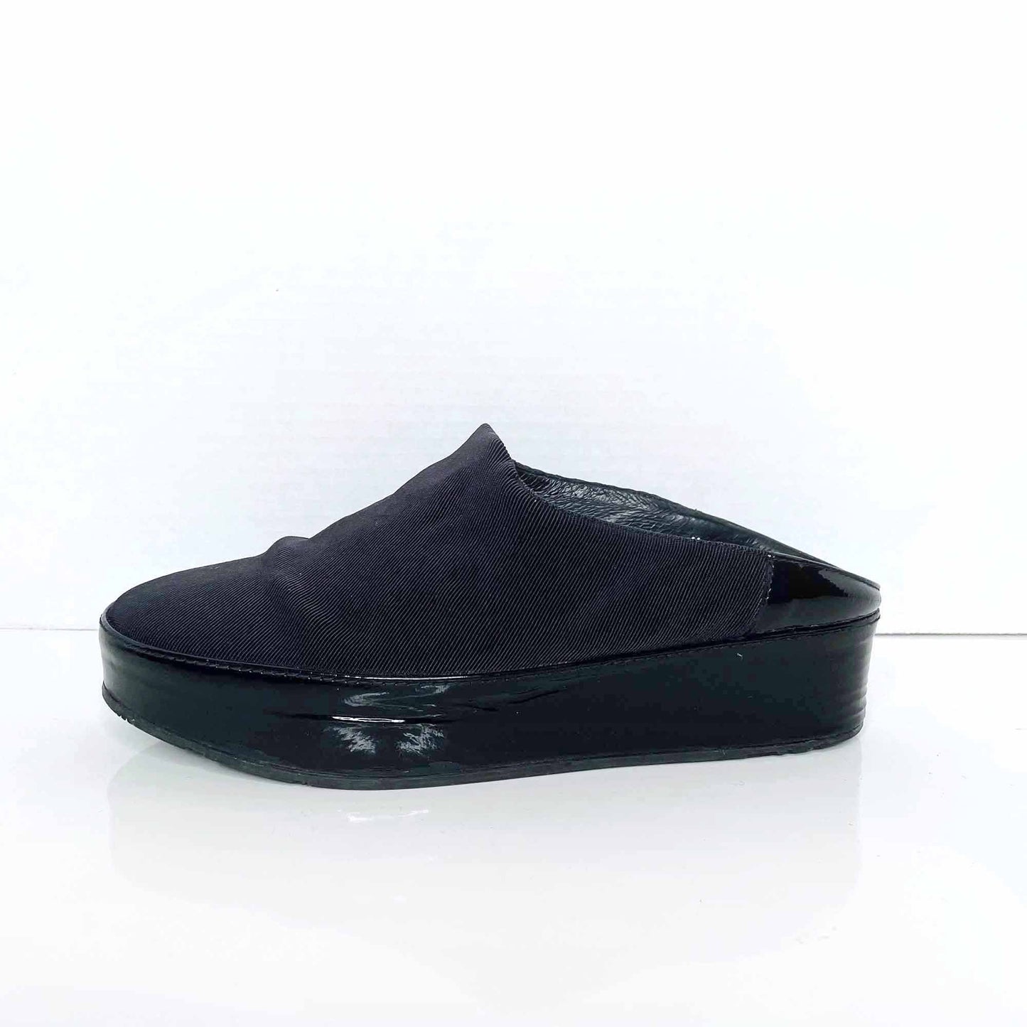 donald j pliner rexana slides slip on platform mules - size 8