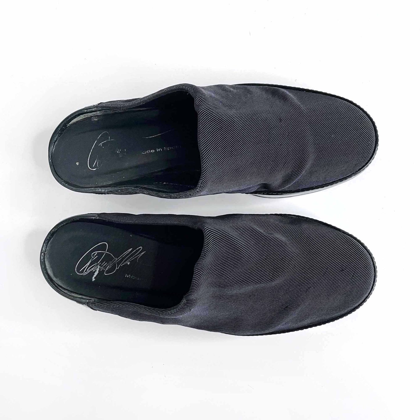 donald j pliner rexana slides slip on platform mules - size 8