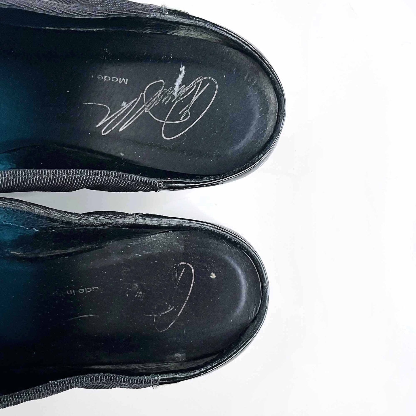 donald j pliner rexana slides slip on platform mules - size 8