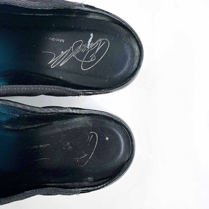 donald j pliner rexana slides slip on platform mules - size 8