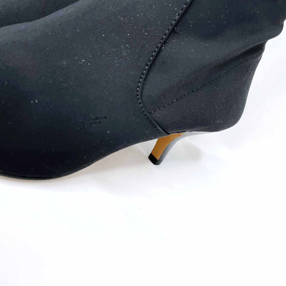 donald J pliner luna stretch neoprene tall kitten heel boot - size 7.5