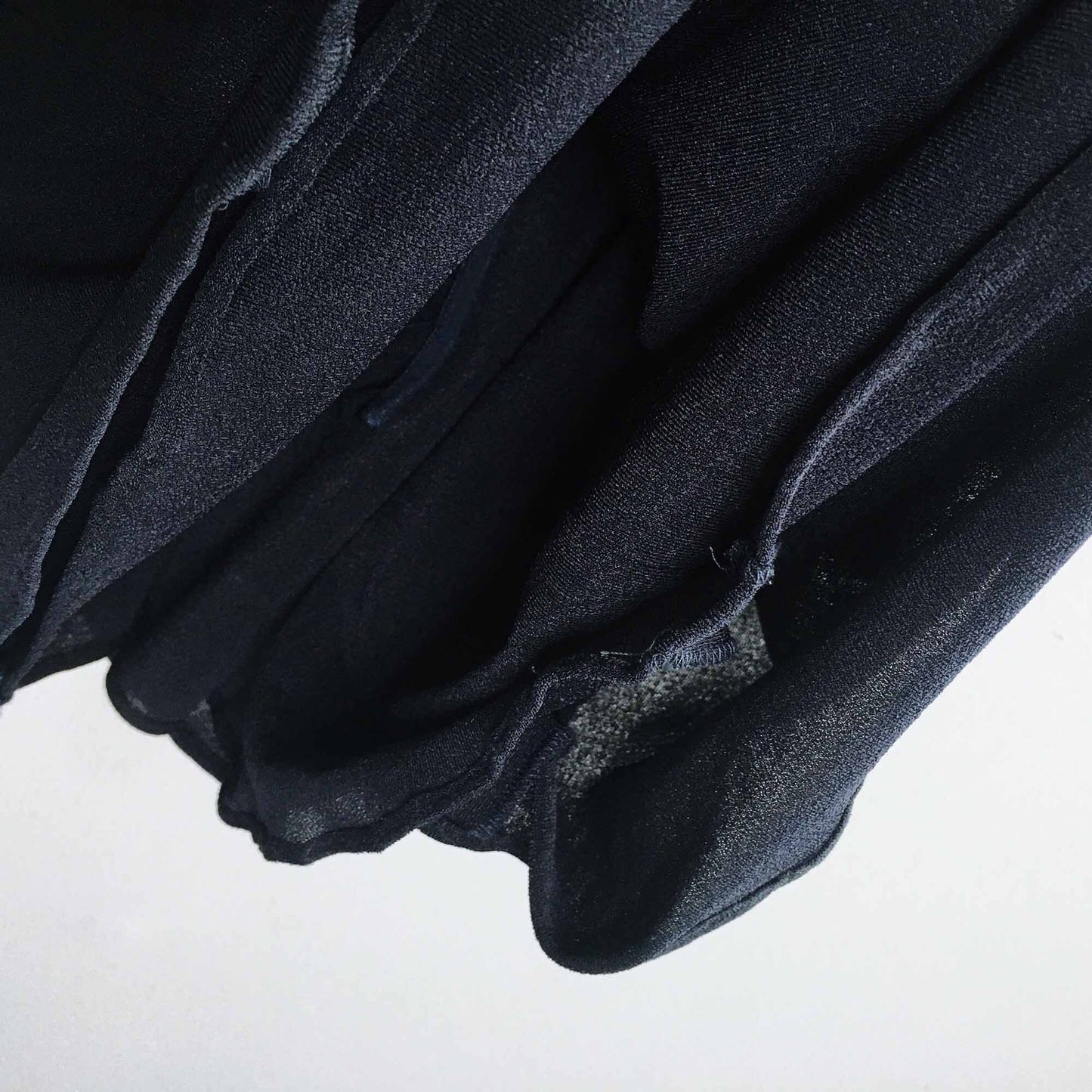 donna karan new york mesh top evening dress - size 10