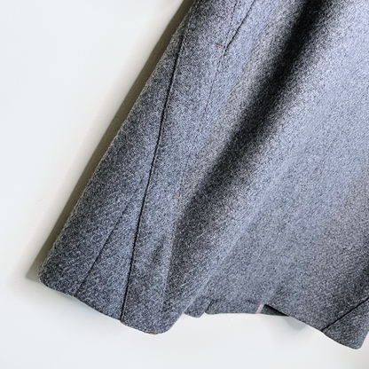 dorothee schumacher grey wool coat - size medium