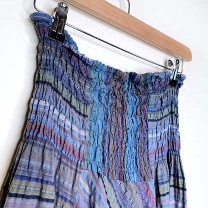 boho drop crotch harem pants - size OS
