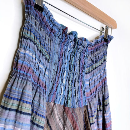 boho drop crotch harem pants - size OS