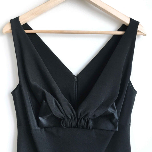 DSQUARED silk cocktail dress with bow neck - size 44