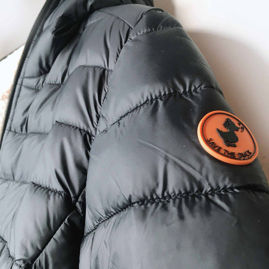 Save the Duck Giga sherpa lined puffer - size Large