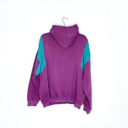 vintage athletics softwear canada mighty ducks hoodie - size medium