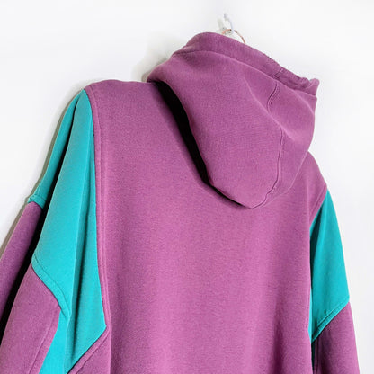 vintage athletics softwear canada mighty ducks hoodie - size medium