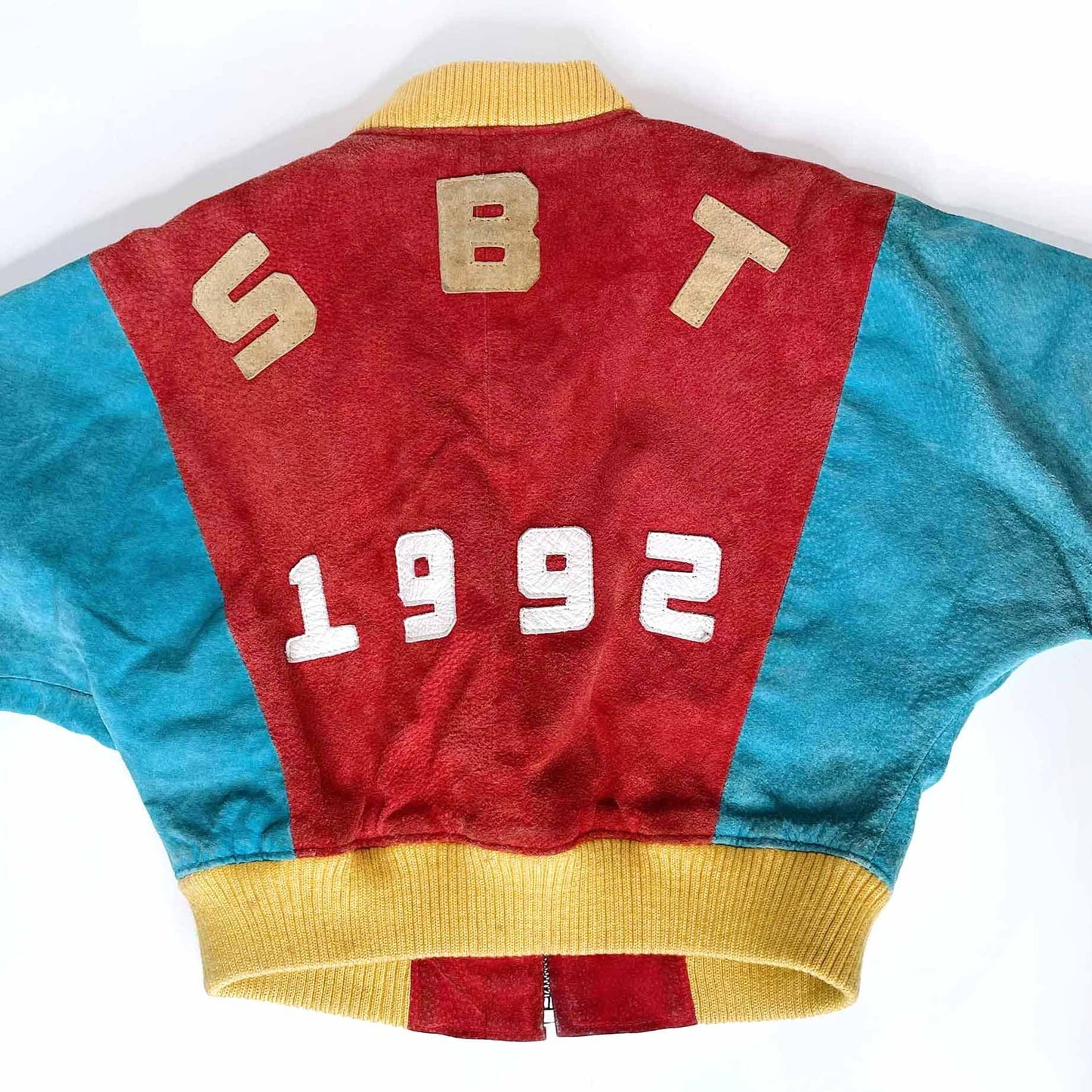 vintage 1992 baby ducks varsity bomber jacket