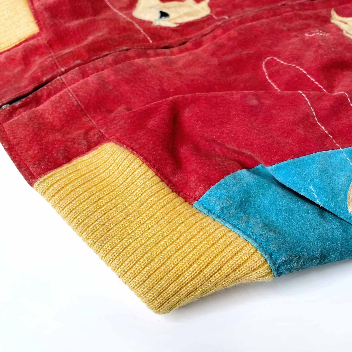 vintage 1992 baby ducks varsity bomber jacket