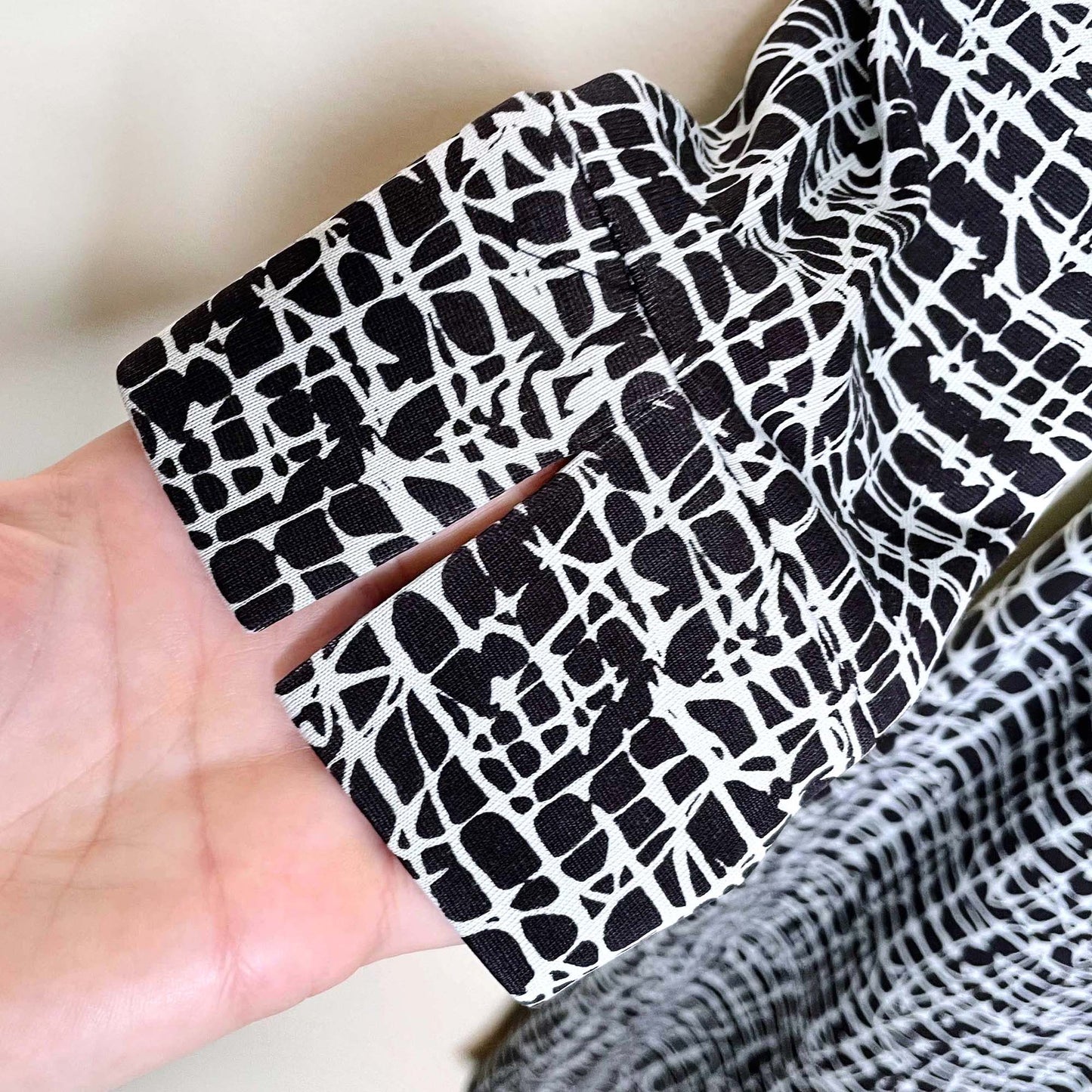 dvf jersey long sleeve wrap mini dress - size medium