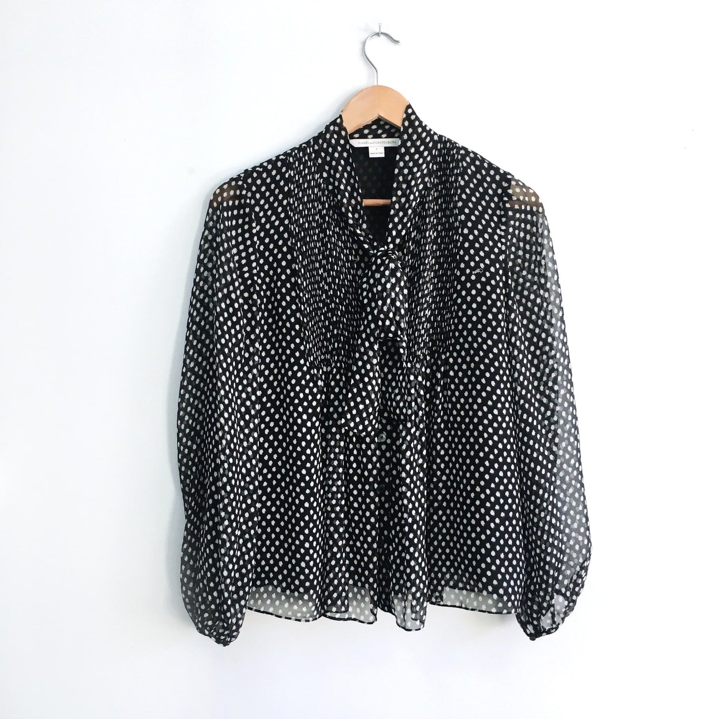 Diane von Furstenberg Marjorie Silk Blouse - size 4