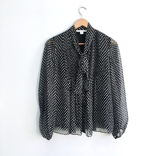 Diane von Furstenberg Marjorie Silk Blouse - size 4