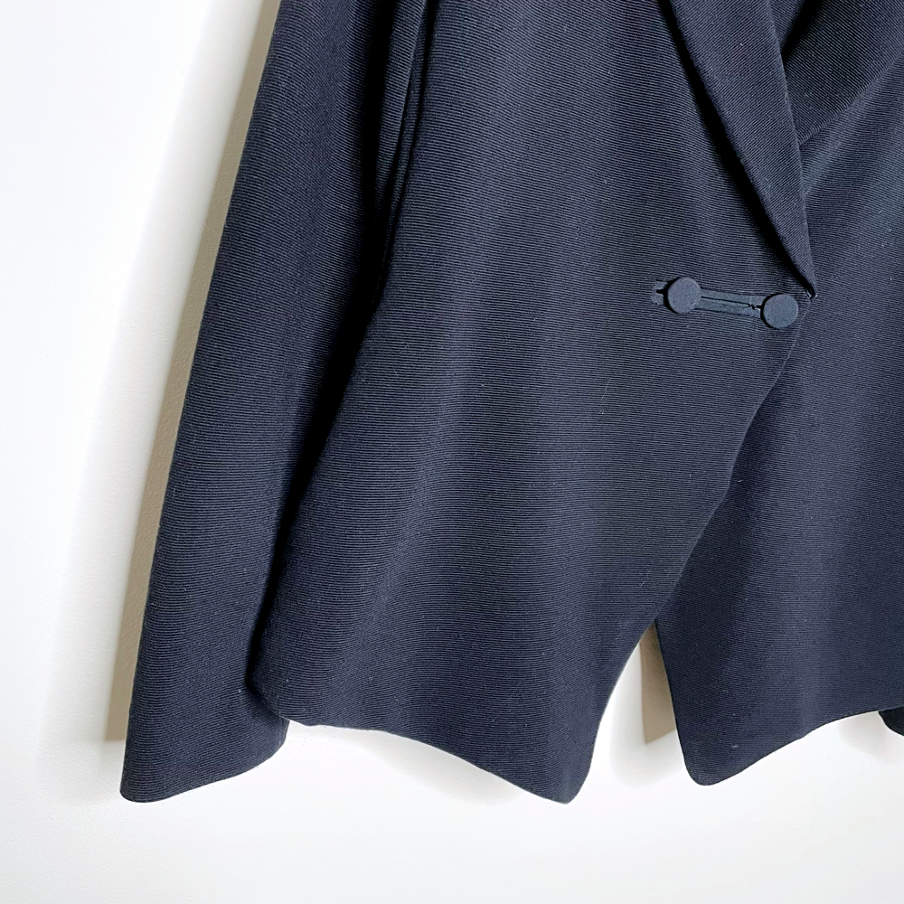 emporio armani tuxedo double breasted jacket - size 8