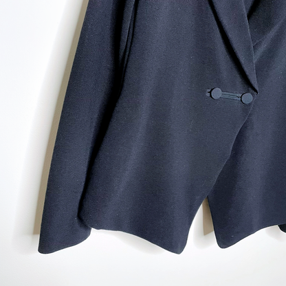 emporio armani tuxedo double breasted jacket - size 8