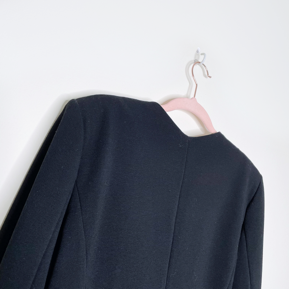 emporio armani tuxedo double breasted jacket - size 8