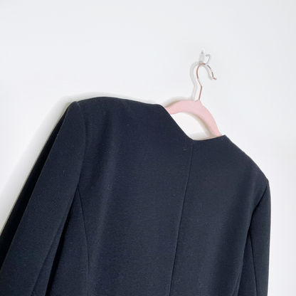 emporio armani tuxedo double breasted jacket - size 8