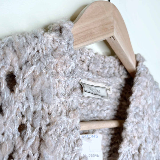 nwt vintage deadstock eaton knit vest - size medium