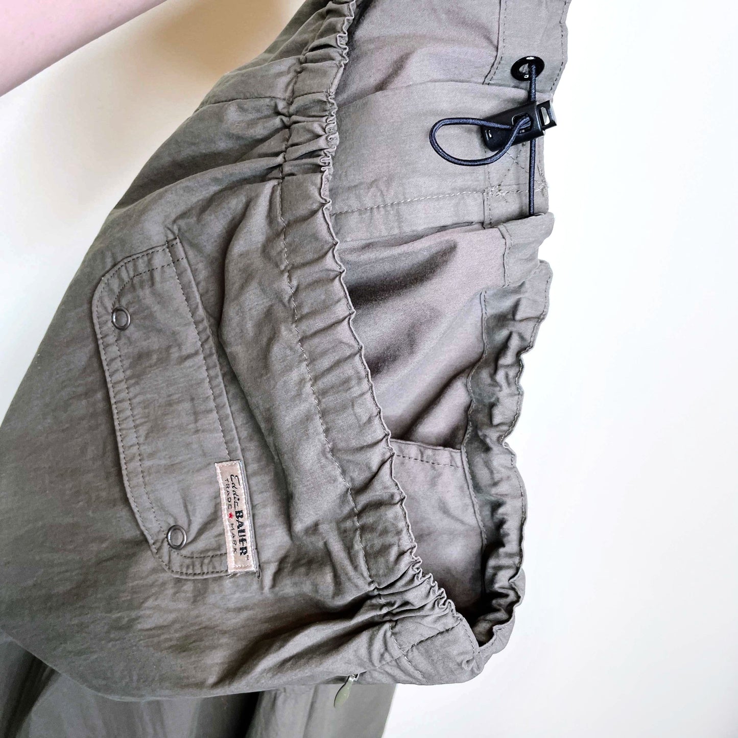 vintage eddie bauer baggy utility pants - size large