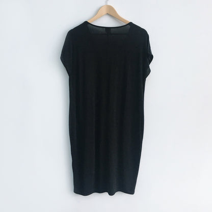 Ecru Oversized Cupro Dress - size Small