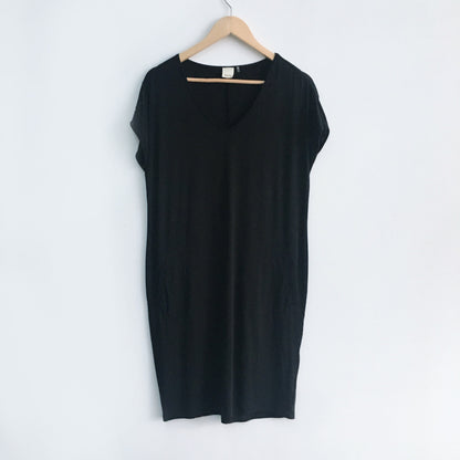 Ecru Oversized Cupro Dress - size Small