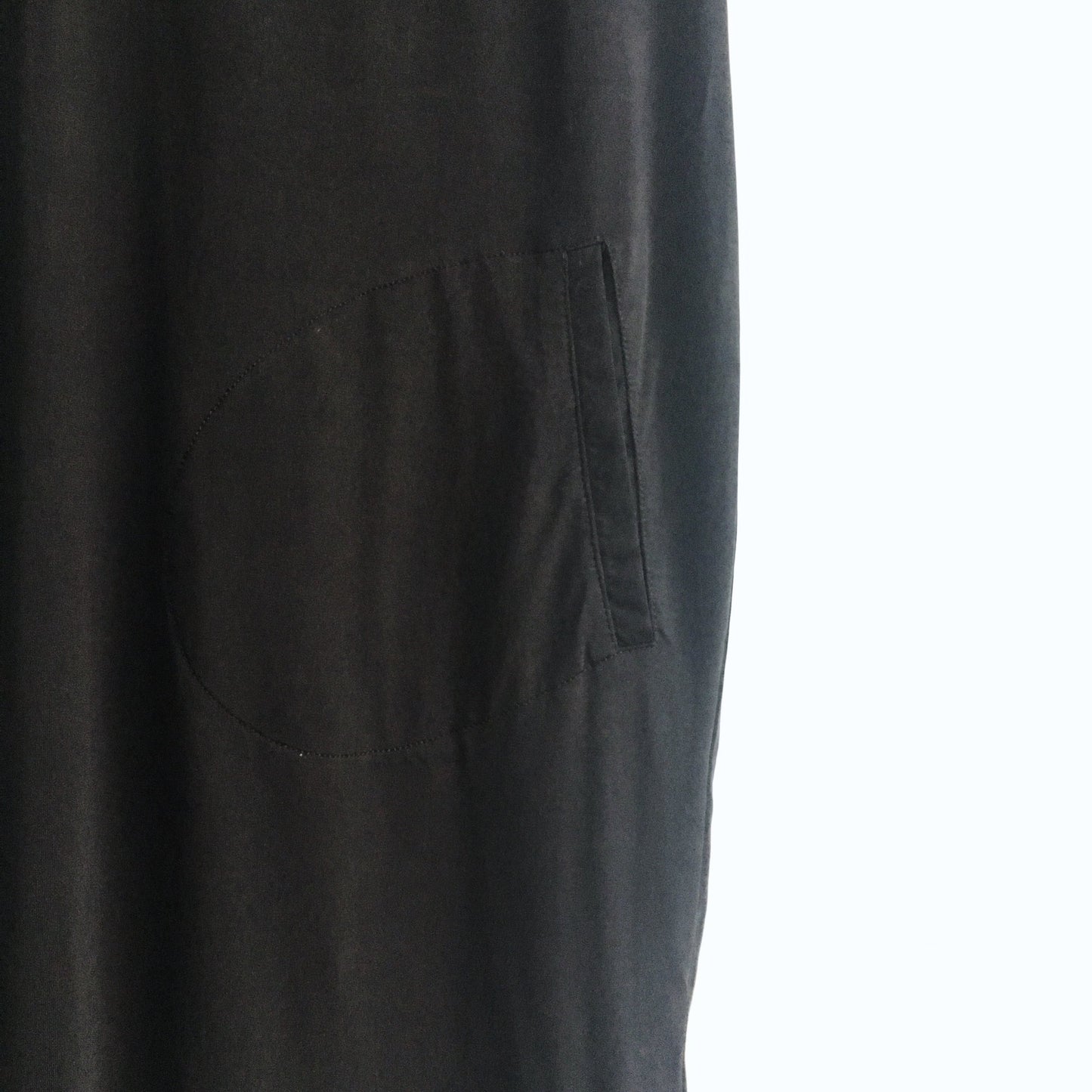 Ecru Oversized Cupro Dress - size Small