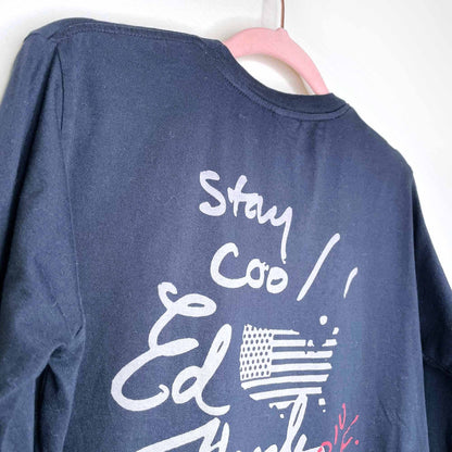 ed hardy graphic long sleeve - size youth large