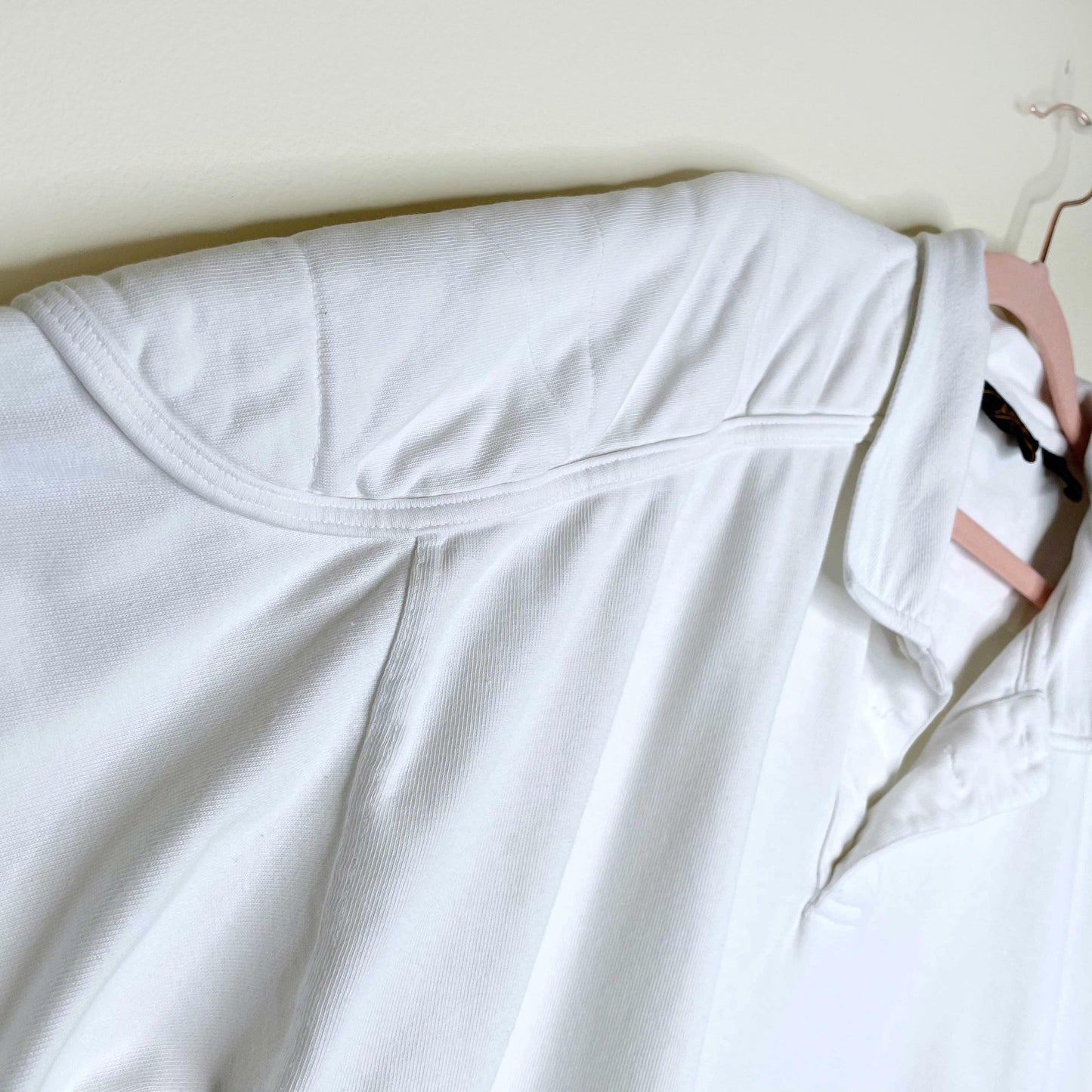 vintage eddie bauer rugby polo shirt with reinforced shoulders - size xl