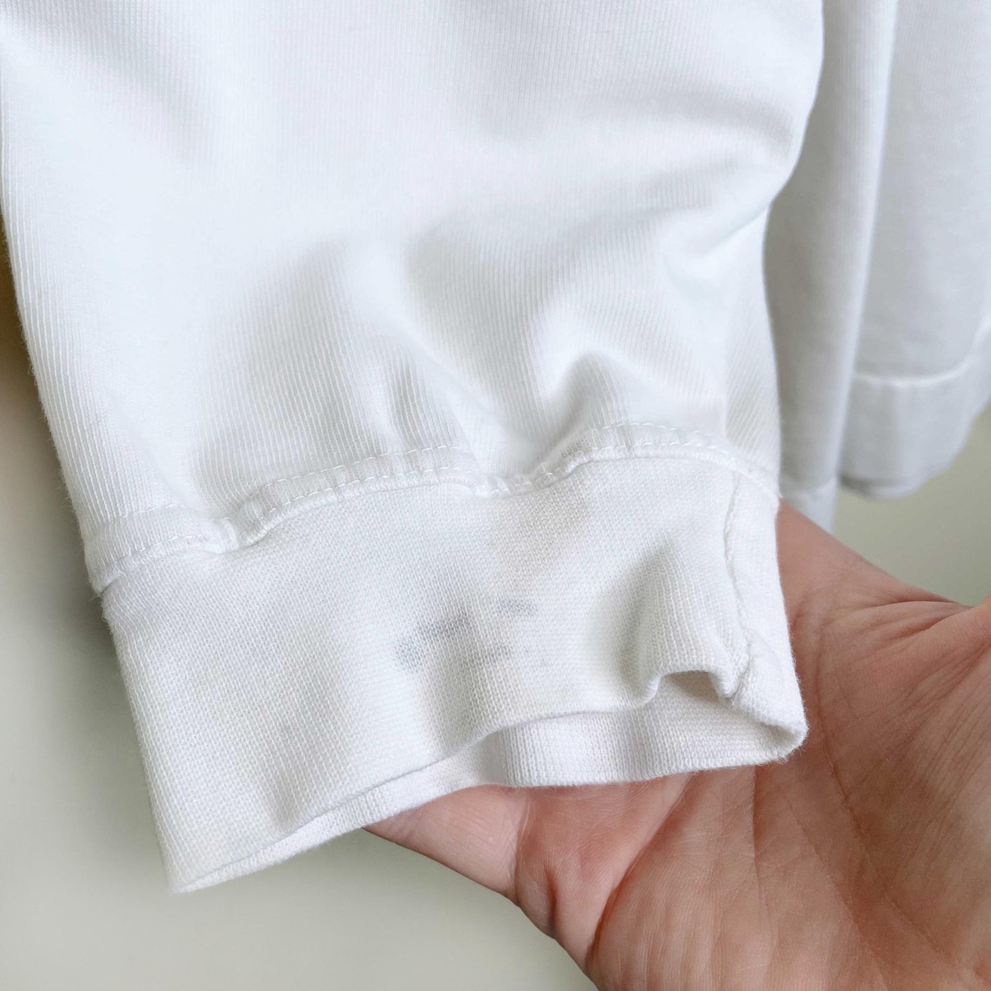 vintage eddie bauer rugby polo shirt with reinforced shoulders - size xl