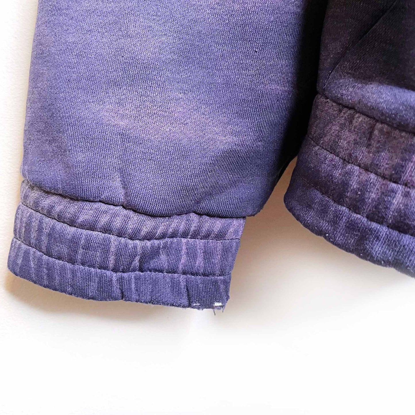 vintage eddie bauer outdoor outfitters hooded sweatshirt jacket - size large