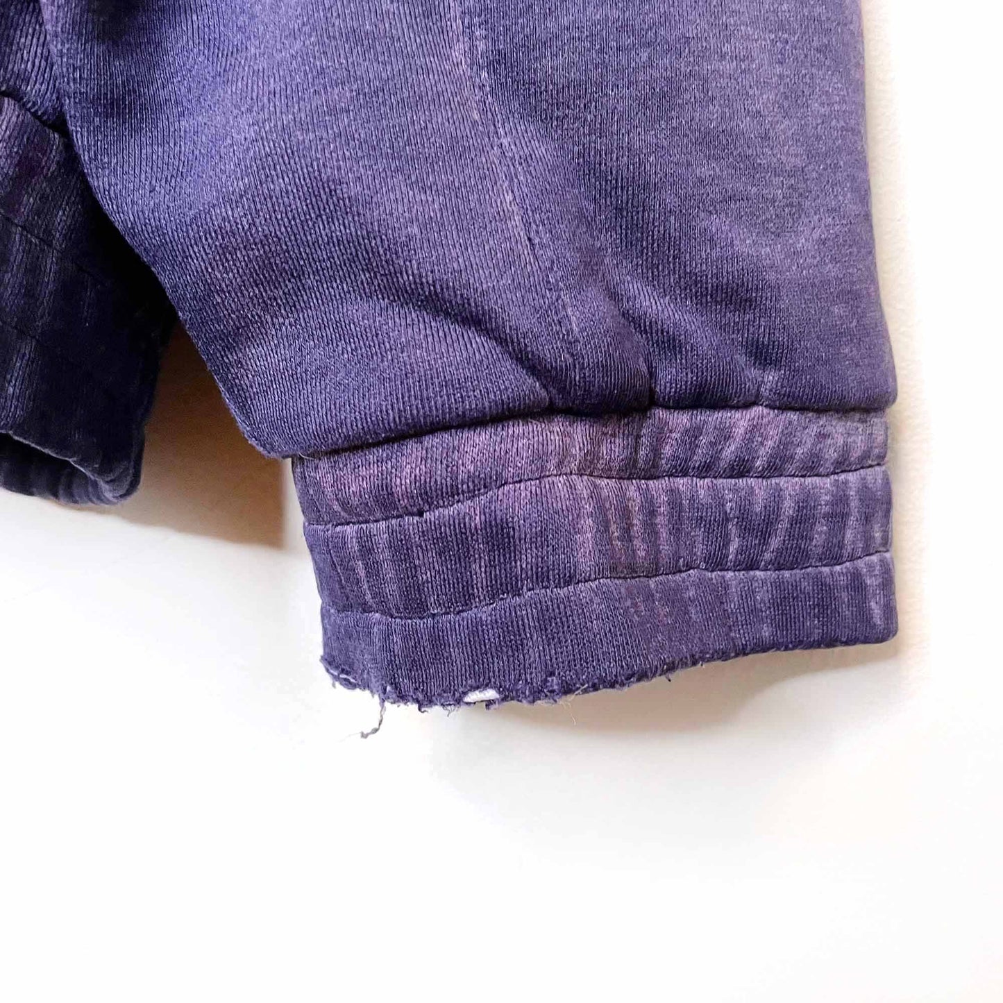 vintage eddie bauer outdoor outfitters hooded sweatshirt jacket - size large