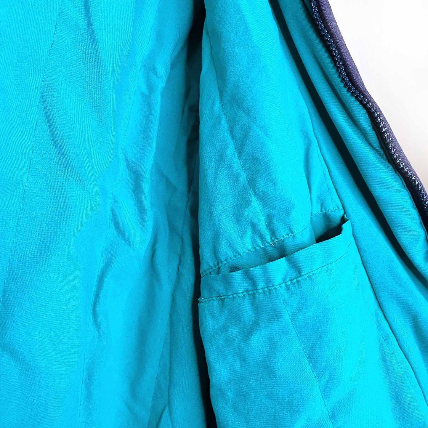 vintage eddie bauer outdoor outfitters hooded sweatshirt jacket - size large