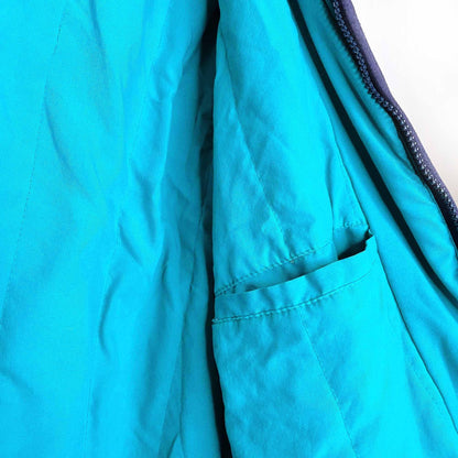 vintage eddie bauer outdoor outfitters hooded sweatshirt jacket - size large