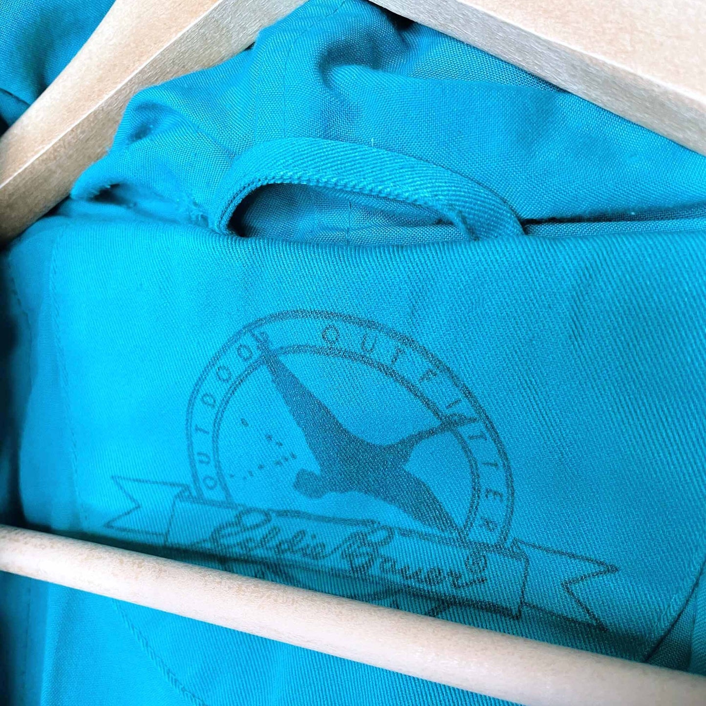 vintage eddie bauer outdoor outfitters hooded sweatshirt jacket - size large