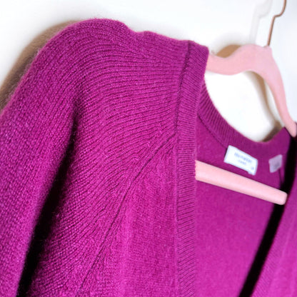 equipment femme 100% cashmere v-neck sweater - size large