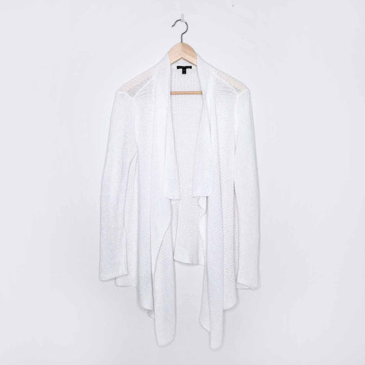 Eileen Fisher open waterfall cardigan - size Medium